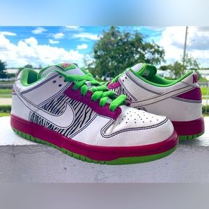 2010 NIKE DUNK LOW 6.0. Size 7W RARE COLOR WAY.